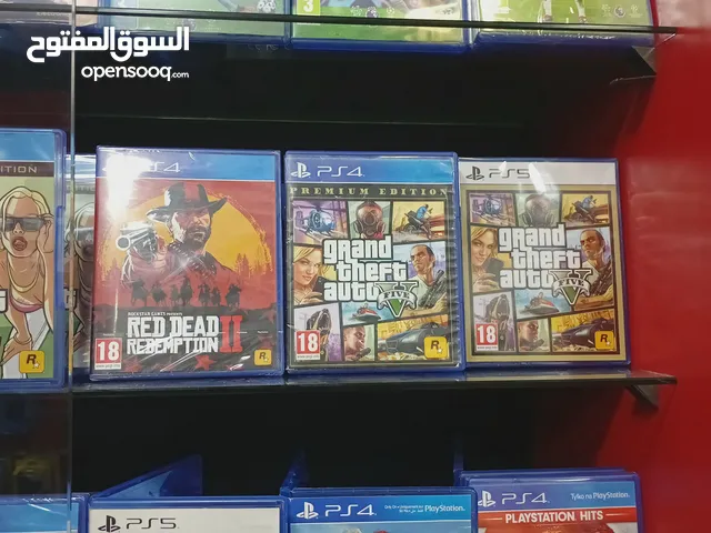 سيديات بلايستيشن فور و فايف PS4 &PS5 CD.S
