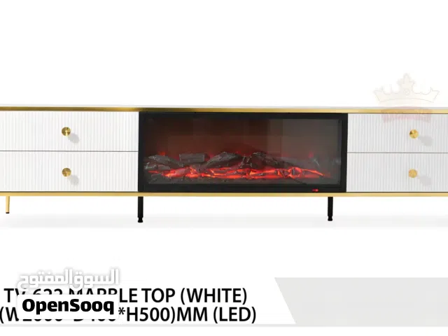 حامل تلفزيون وطاولة قهوة بتصميم كلاسيكي جديد تمامًا  Brand New Tv-Stand-Coffee Table Classic Design