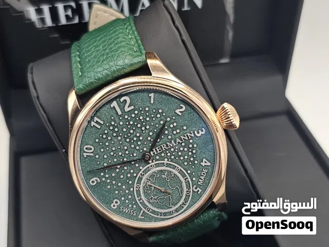 HERMANN GENEVE BRAND NEW FOR MEN SIZE 44  AUTOMATIC