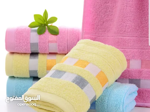 مناشف قطن اصلي مقاس 75×35 متوفر بلكميات لدى محلات العالم الحديث للتجارة