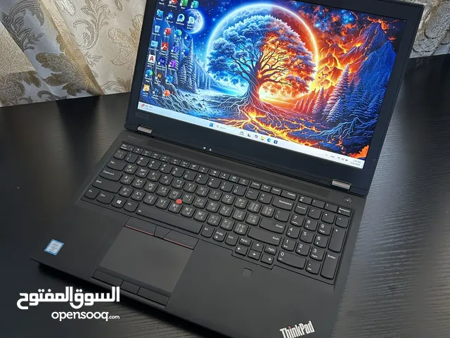وحش الشغل الثقيل Lenovo ThinkPad P53 رام 32 / كارت Quadro / هارد 1TB SSD