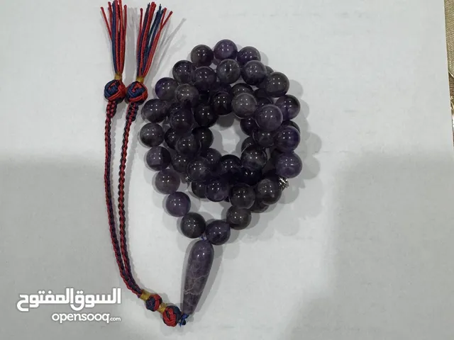 للبيع مسباح حجر الاماثيست 54 حرزه الحجم 10 مللي مطلوب 130