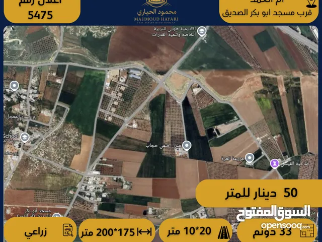 Farm Land for Sale in Amman Umm Al-Amad