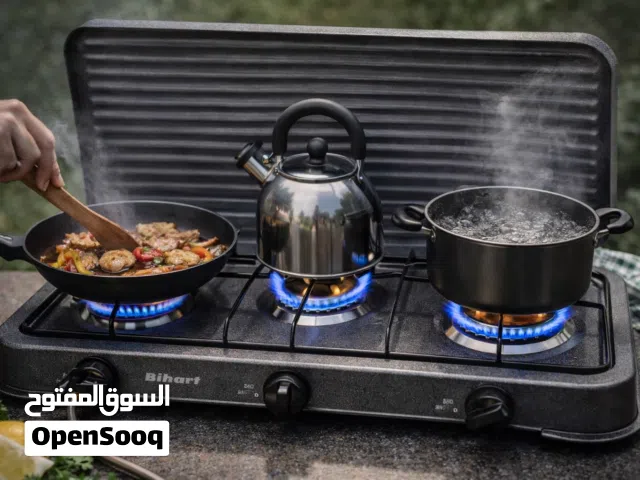 طباخ غاز من Bihart مع توصيل للجميع محافظات مجانا خفيف وسهل الحمل سريع الاداء وقوي