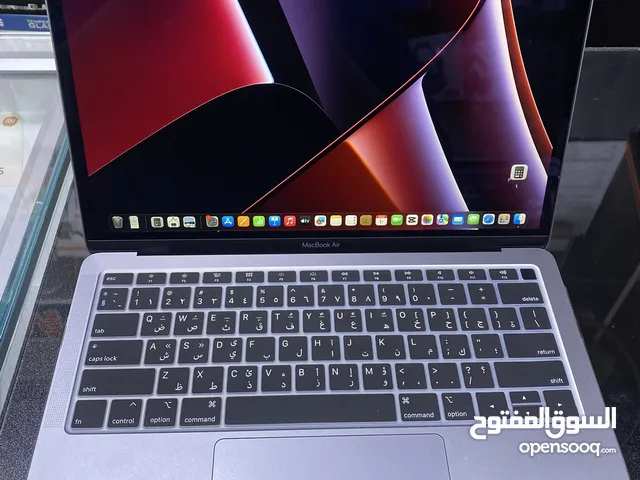 ماك بوك اير 2020 رام 8 بطاريه 98 كامل الاغراض