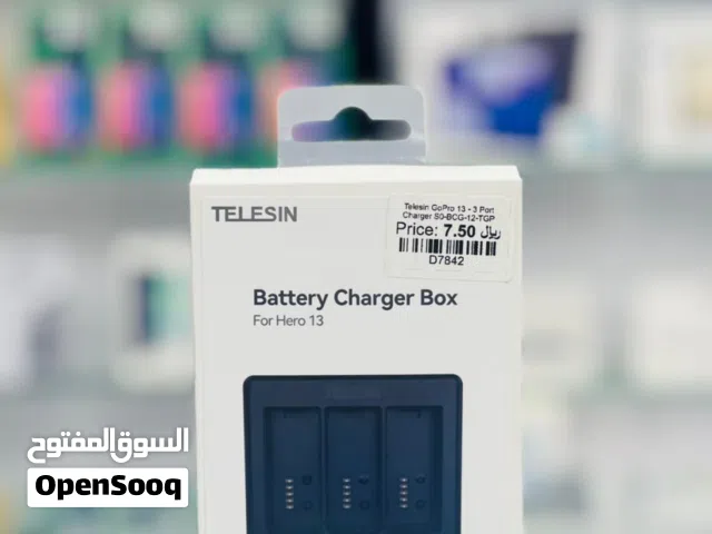 Brand New Telesin GoPro 13 Charger in Oman  Triple Storage  One Year Warranty