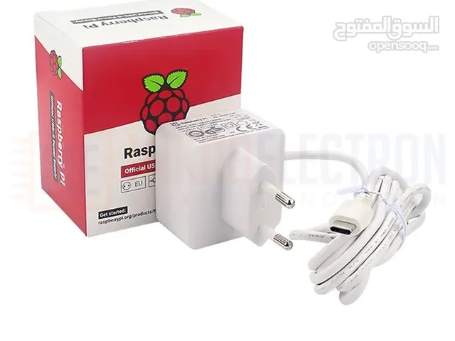 شاحن raspberry pi 4 راسبيري باي للبيع