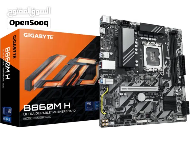 مذربورد جيجابايت لمعالجات انتل كور الترا - GIGABYTE UD B860M-H/DDR5 LGA 1851 MOTHERBOARD