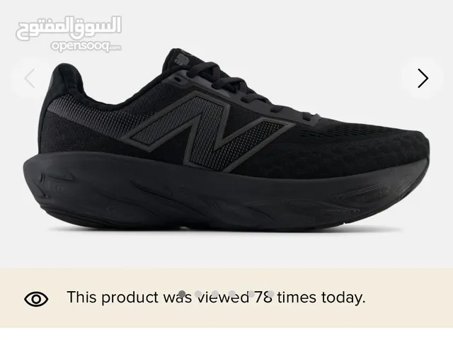 New Balance Men Running Fresh Foam X 1080 v14New جزمة رجالي نيوبالانس فريش فوم أسود مقاس 42 جديدة