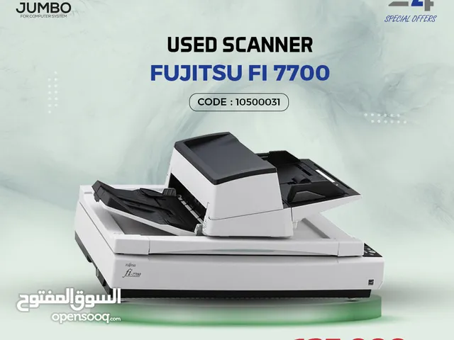 احصل الان علي عملاق الارشفة Used Scanner Fujitsu FI 7700 بسعر 125 بدلا من 175