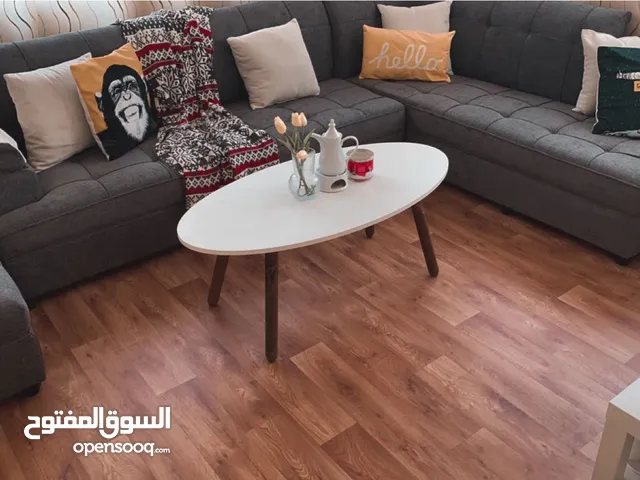 طقم كنب مع بفة