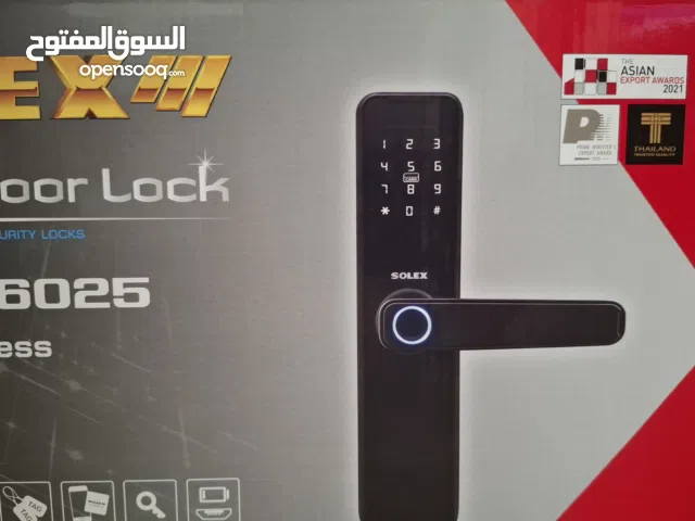 مقبض باب جديد اليكتروني electric smart door handle solex 6 in 1