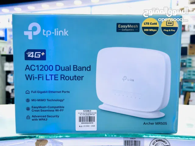 TP-LINK Archer MR505 4G LTE Cat6 AC1200 Router