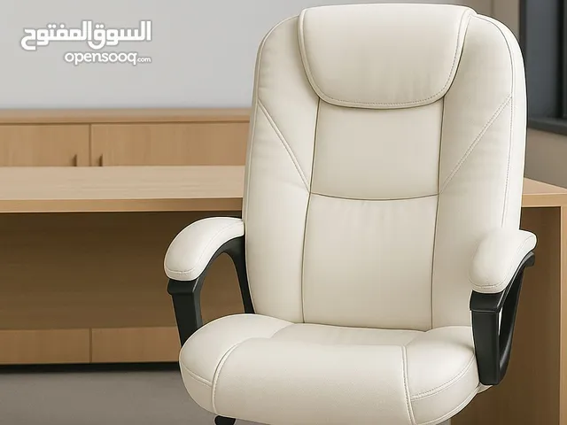 خصم خاص ومحدود على كراسي المدير الفخمه الوان مميزه وستايل انيق قاعده معدن متينة مسند ظهر مريح