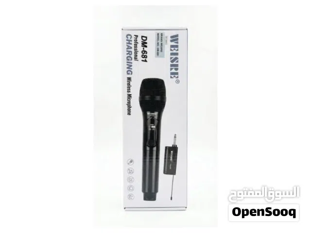WEISRE Professional Rechargeable Wireless Microphone System DM-681