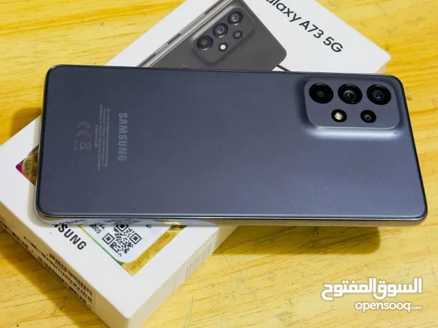 سامسونك  A73 5G  325 الف  غير مفتوح ولا مصلح باكيت وغراض كاملة