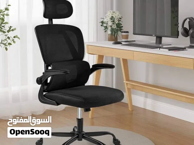 كرسي مكتب بمواصفات عالية  بافضل الاسعارمقعد اسفنج سماكة عالية  -متين وعملي ايادي متحركه ظهر هزاز