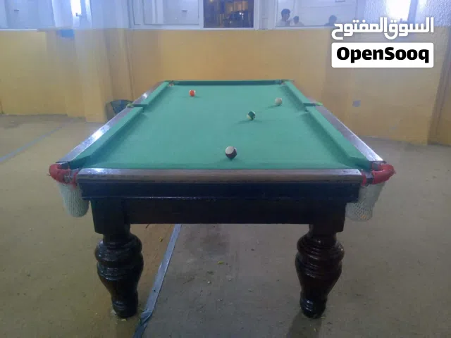 طاولتين بلياردو+طاولة تنس+طقم كنب