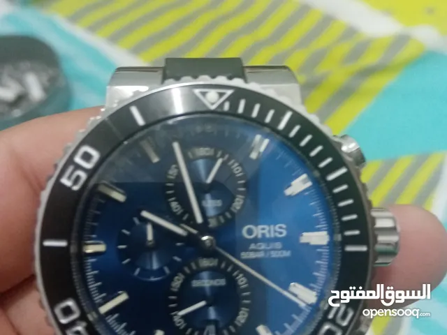 Whatch for sale Brand ORIS PRICE 50 kid  whatsapp only ساعه  ماركه اوريس اصليه