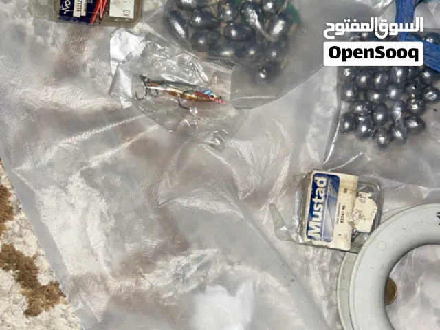 سنارات متعدده للبيع وخيوط للبيع بل قطعه وبل جمله