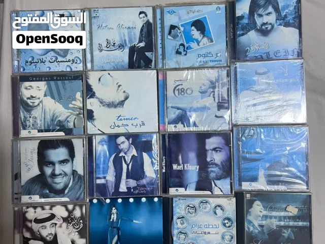 مجموعة سيديهات أغاني عربية بحالة ممتازه