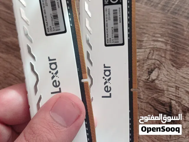 Lexar THOR 16GB (2x8GB) DDR4 3600MHz RAM Kit - White, CL18, XMP 2.0