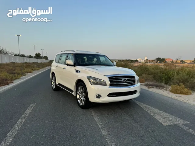 انفنتي Qx56 موديل 2013 للبيع فل ابشن خليجي