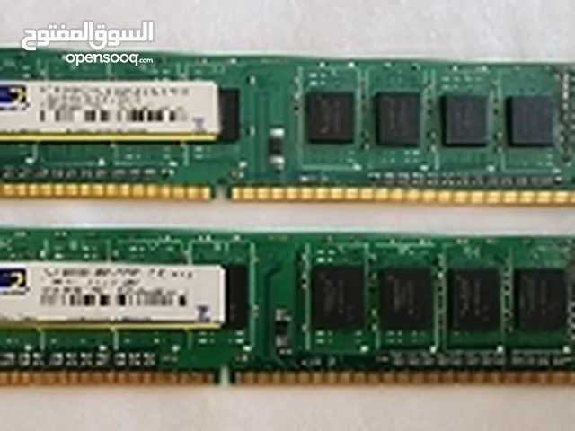 pc3 10600 4gb DDR3 1333 MHz 2 piece