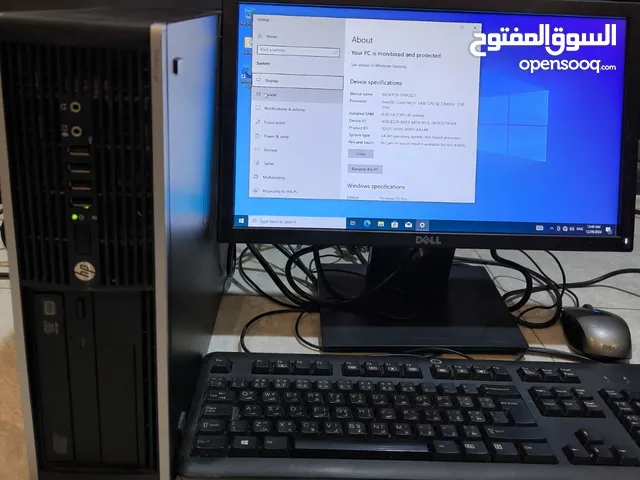 كمبيوتر مكتبي hp