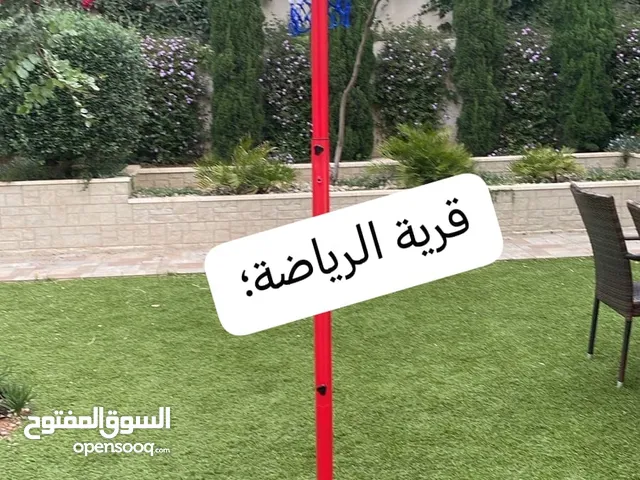 ستاند سلة مع طابة ومنفاخ