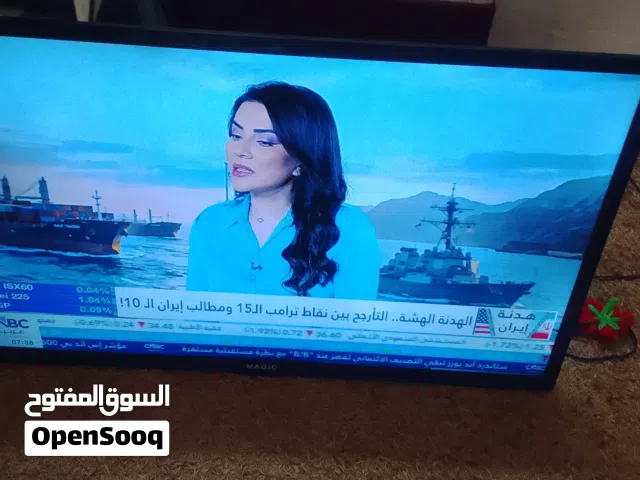 شاشه ماجيك زائد رسيفر نت اشتراك 10 سنوات موجود موجود ريموت