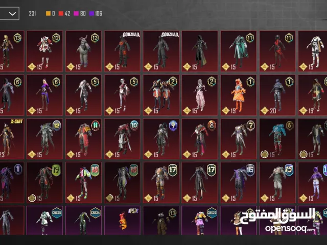 Pubg Accounts and Characters for Sale in Central Governorate