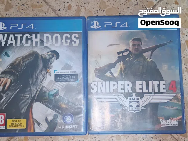قرص SNIPER ELITE 4 قرص WATCH DOGS