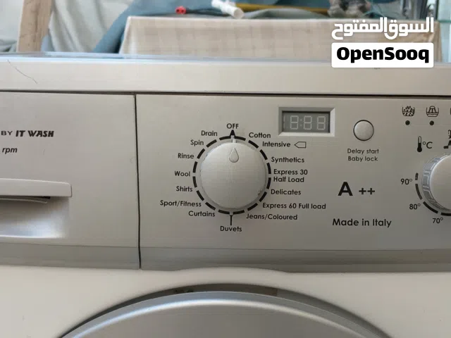 غسالله بنكون ايطالي  سبعه كيلو بحاله ممتازه