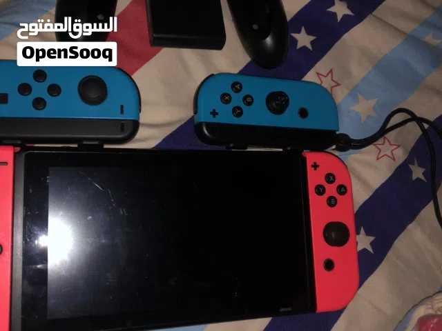 Nintendo switch with two extra joy cons and a controller with 16 gb micro sd