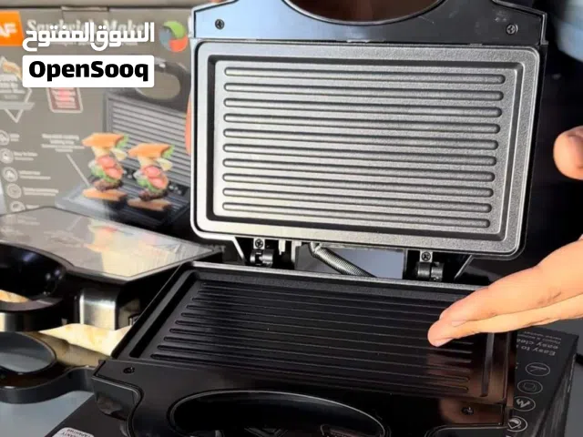كابسة صاج كهربائية درجة اولى من شركة راف الالمانية كابسة صاج وساندويش دجاج اي شي