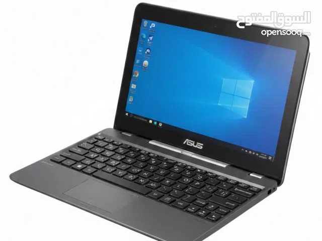 لابتوب وتابلت ASUS (2in1) نظيف جداً شاشة لمس - ويندوز 10