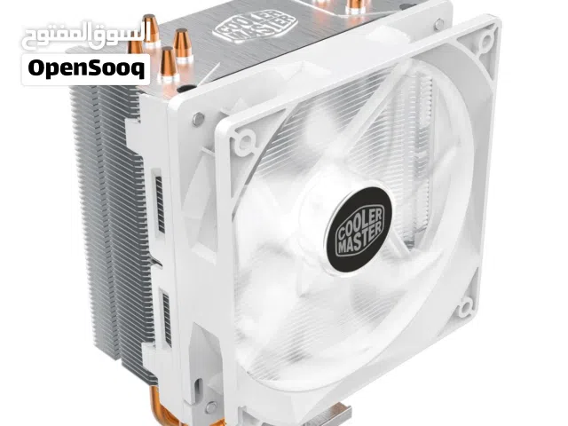 مبرد هوائي أصلي من كولر ماستر للمعالجات COOLER MASTER HYPER H410R WHITE EDITION INTEL LGA1700