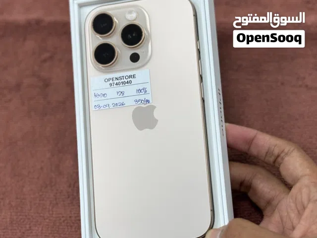 iPhone 16 pro- 128 GB - Box piece- Apple warranty 3/9/26 - All Fine