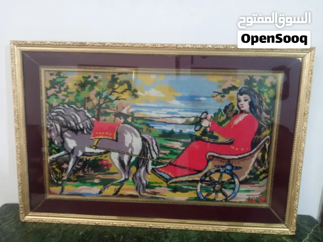لوحتين. تطريز يدوي للبيع