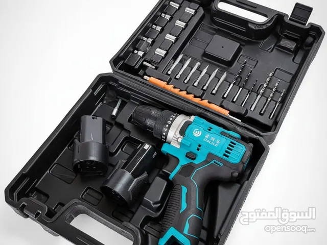 طقم دريل كهربائي شامل بي ادواتو