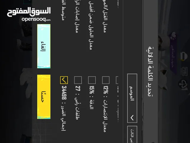 Pubg Accounts and Characters for Sale in Irbid