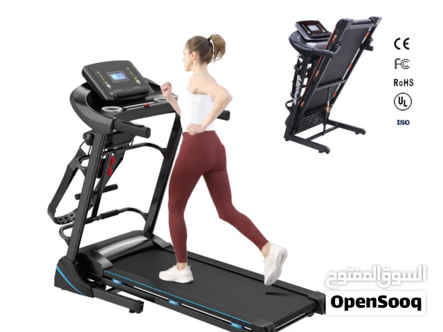 جهاز مشي / جهاز كارديو / جهاز ركض / منزلي / وزن 130 / 2.5 حصان / مكفول سنة / world fitness عرض خاص