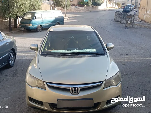هوندا سيفك موديل 2008فحص 4جيد بحاله ممتازه