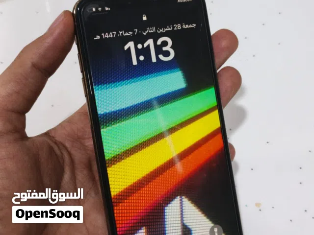 ايفون XS ماكس شريحتين ب 175 وبي مجال