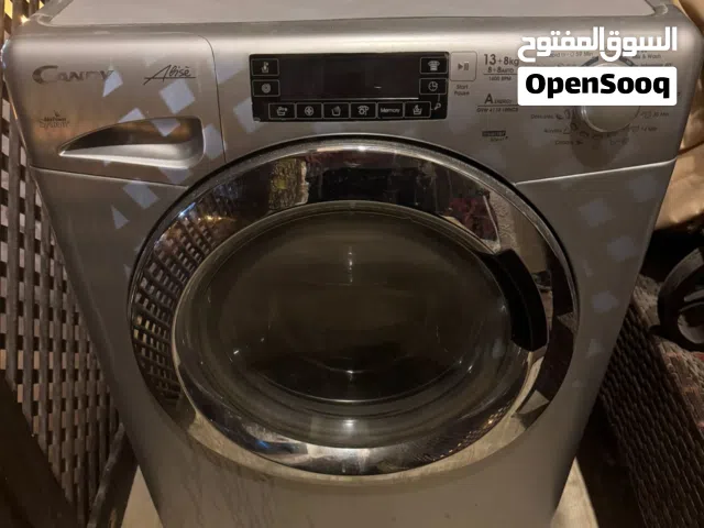 غسالة مع حماصة نوع كاندي 9 كيلو صناعة 1400 دورة ..إيطالي بحالة جيد جدا استخدام خفيف ..