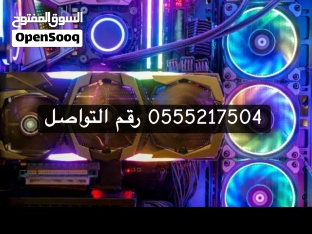 Gaming PC قوي ونظيف جداً – جاهز للتشغيل فوراً