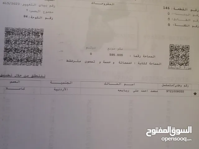 Residential Land for Sale in Amman Abu Alanda