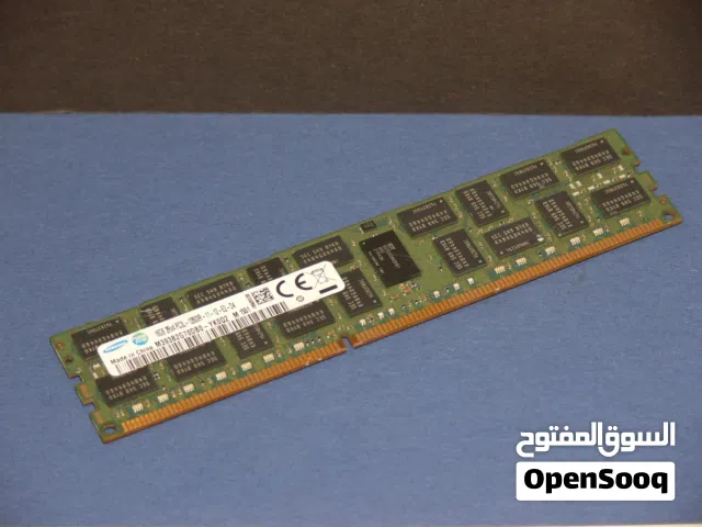 SAMSUNG 16GB - M393B2G70DB0-YK0Q2 DDR3-1600 PC3L-12800R Server RAM  ***تعمل على اجهزة السيرفر/الخوا