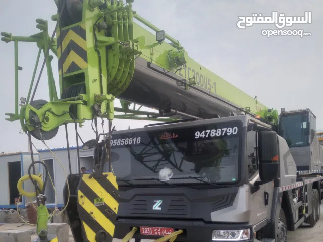 معدات ثقيلة للإيجار يومي او شهري كرين 55 طن +كرين 30طن + هايب + فورك ليفت 11طن